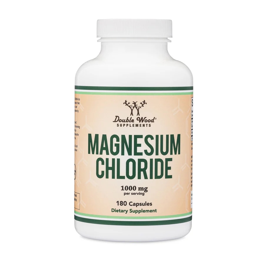 Double Woods Supplement Magnesium Chloride 1000mg 180caps