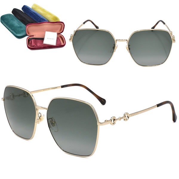 サングラス GG0882SA-001 サングラス アジアンフィット メンズ レディース ユニセックス ゴールド グレー 31,720円