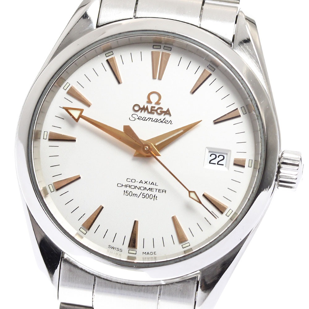 オメガ OMEGA 2503.34 シーマスター アクアテラ コーアクシャル デイト 自動巻き メンズ _886723【中古】 178,300円