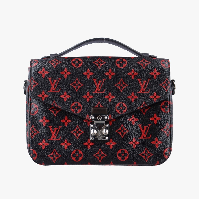 ポシェット メティス MMノワール×ルージュモノグラム アンフラルージュM41462DR4156中古