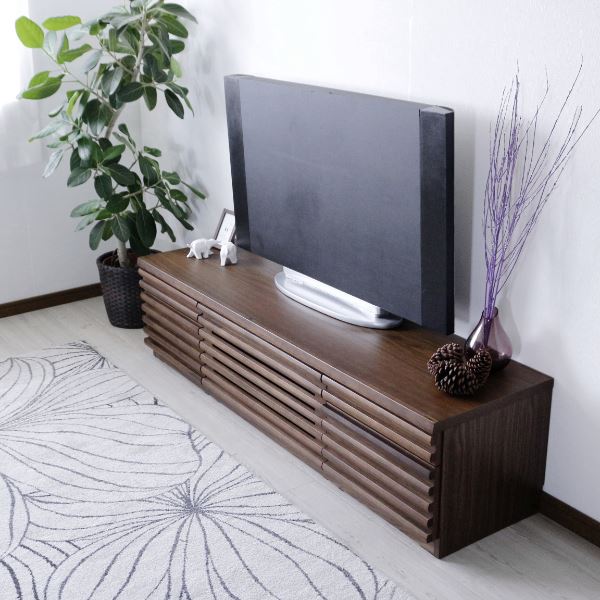 テレビ台 テレビボード 約幅179.5x奥行41.5x高さ39.5cm ルーバー リビング ダイニング インテリア家具