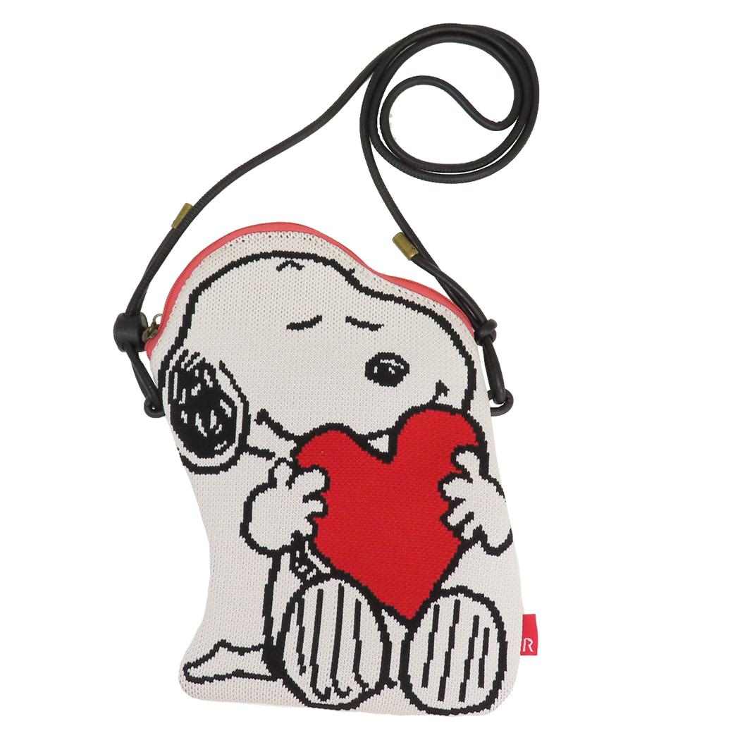 スヌーピー IP.BRピローニット.Peanuts-9O ピロードール スマホポーチミニポーチ 4,905円
