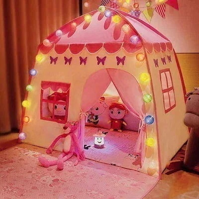 【20点セット】メガ割子供のおもちゃのテント ベビープリンセスプレイハウスのテント 子供用の超大型クロールテント