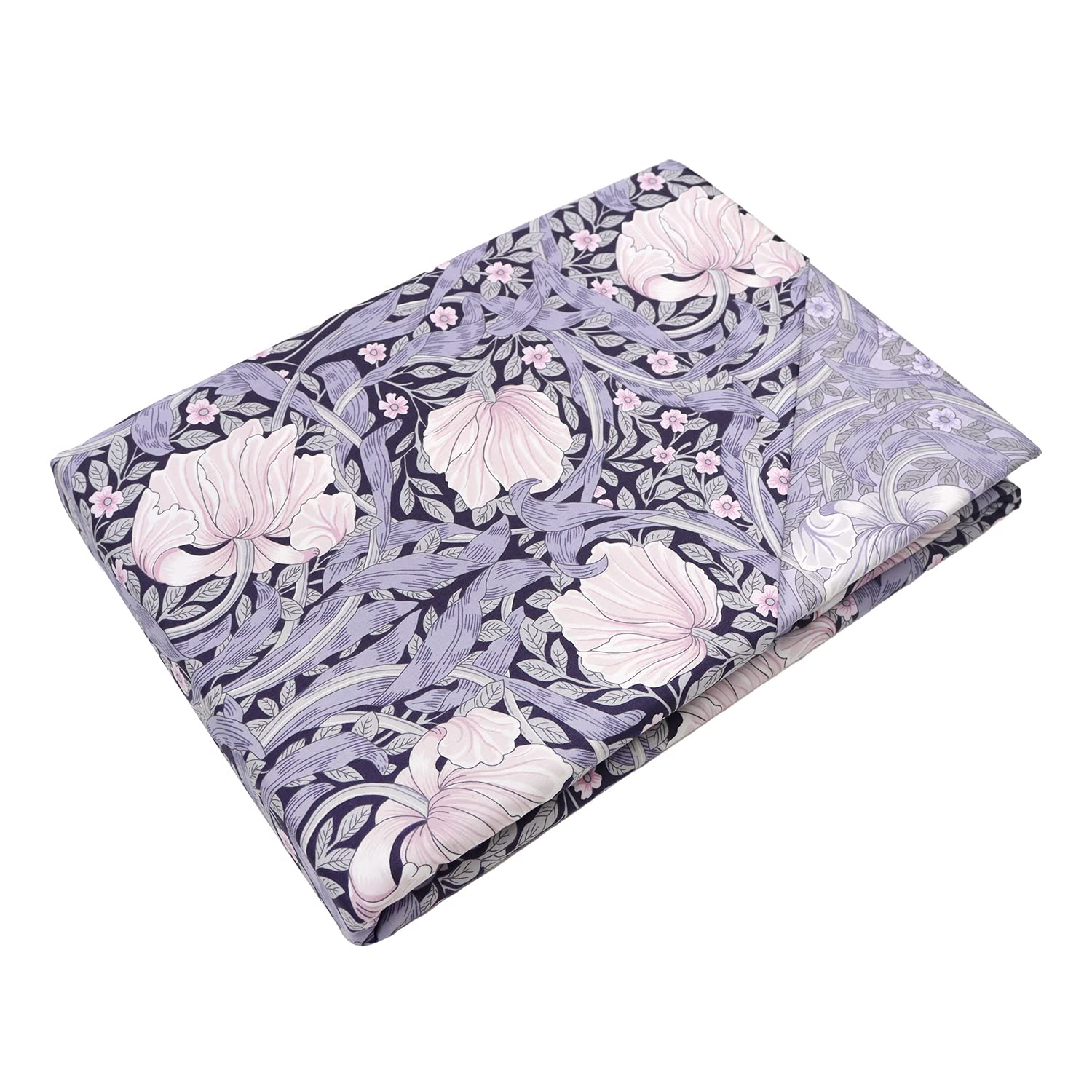 ロマンス小杉 V&A(ウィクトリア・アント・アルハート博物館) ピンパーネル ボックスシーツ ダブル ブルー