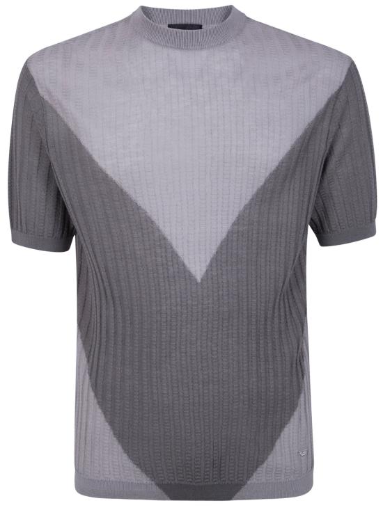 EMPORIO ARMANI Men Sweater EM004627 AF25250 M8120 DRIZZLE SILENT STONE
