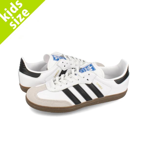 adidas SAMBA OG KIDS アディダス サンバ OG キッズ 子ども FTWR WHITE/CORE BLACK/GUM ホワイト IE3677