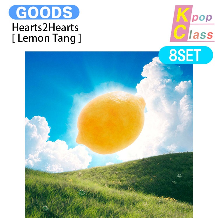 国内発送 Hearts2Hearts Sticker Ver. [ Lemon Tang ] 8種セット The 2nd Mini Album / ハーツトゥーハーツ / 1次予約
