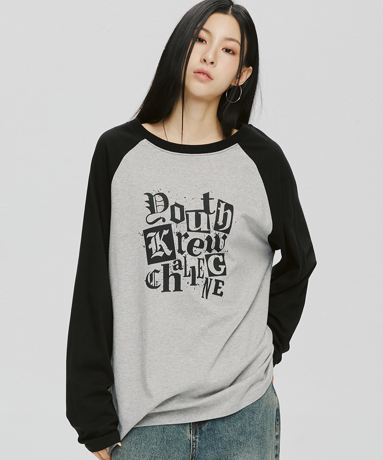 YK Paste Nagrang Long Sleeve - MelangeGray