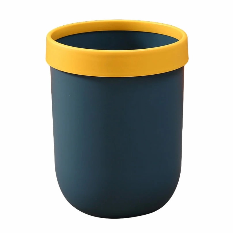 OFFクーポン ゴミ箱 フタなしくず入れ プラスチックリビング ダストボックス 和室 ごみばこ ふたなし 洗面所 寝室 おしゃれ 滑り止め 円形 筒形 臭気防止 場所とらない プラスチック 蓋なしゴミ 5,332円