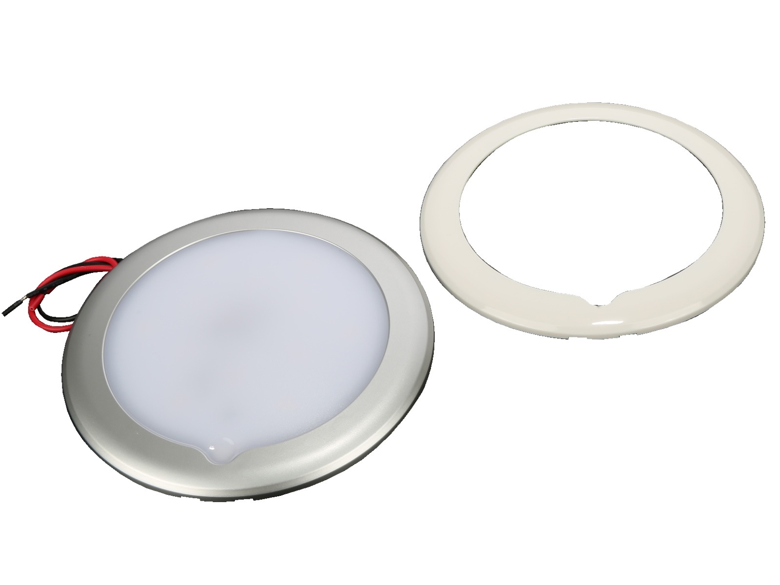 LED ルームランプ タッチスイッチ 12V 24V 150mm 薄型 キャンピングカー 照明 増設 調光式 P-634