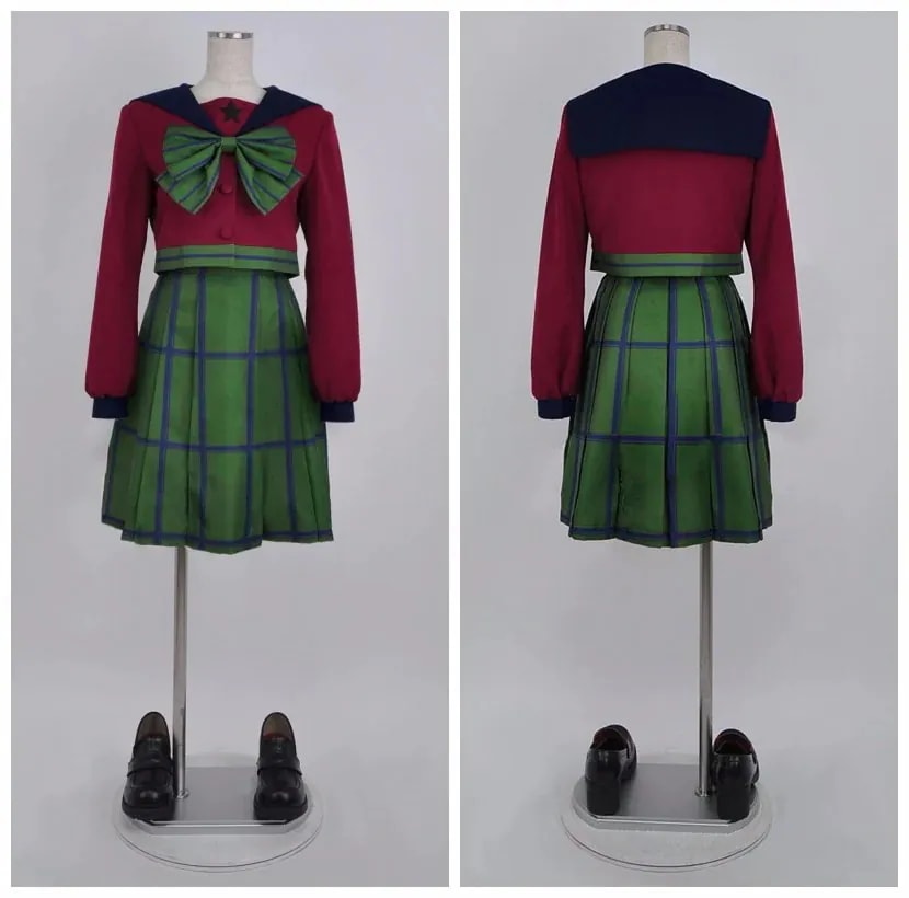 wusuobic[迅速な出荷]美少女戦士セーラームーン 海王みちる風 土萠ほたる風 無限學園冬制服風 コスプレ衣装 コスチューム アニメコスプレ衣装 ハロウィン クリスマス服 変装服仮装