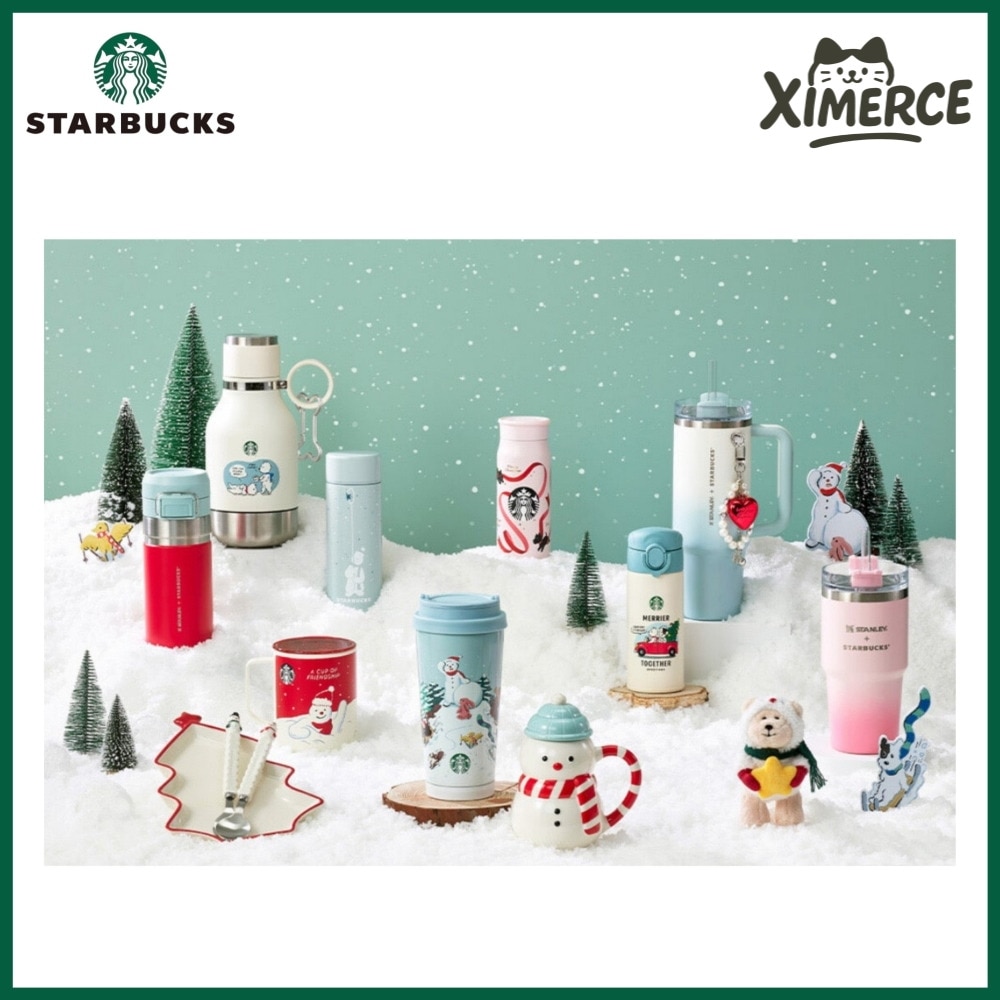 【11月1日発売】スターバックスコリア CHRISTMAS Phase1 MD タンブラー マグ ぬいぐるみ