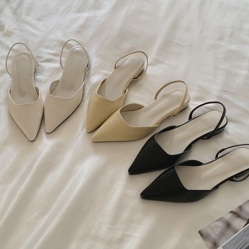 [tac0429] 韓国ファッション ロエット フラット スリングバッグ