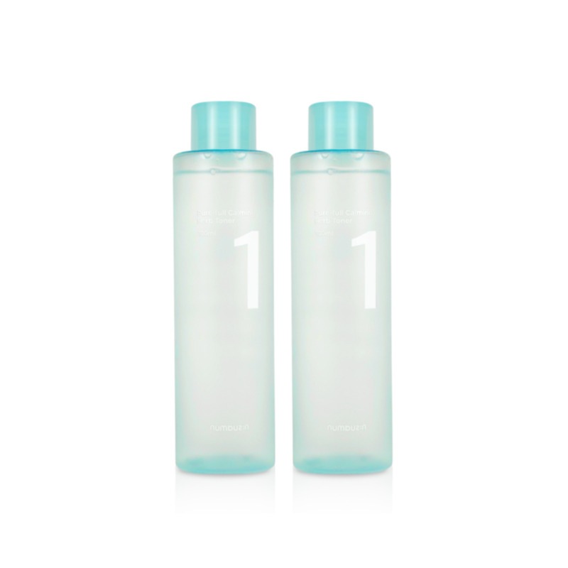 [1+1]1番 薬草たっぷり93％鎮静トナー, 300ml +300ml
