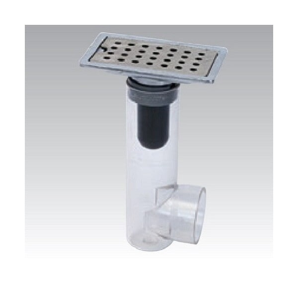 アウス DZL-STDK-PU 150x200x75x50 [スーパートラップ付角目皿VPVU兼用(D-ZL付)]