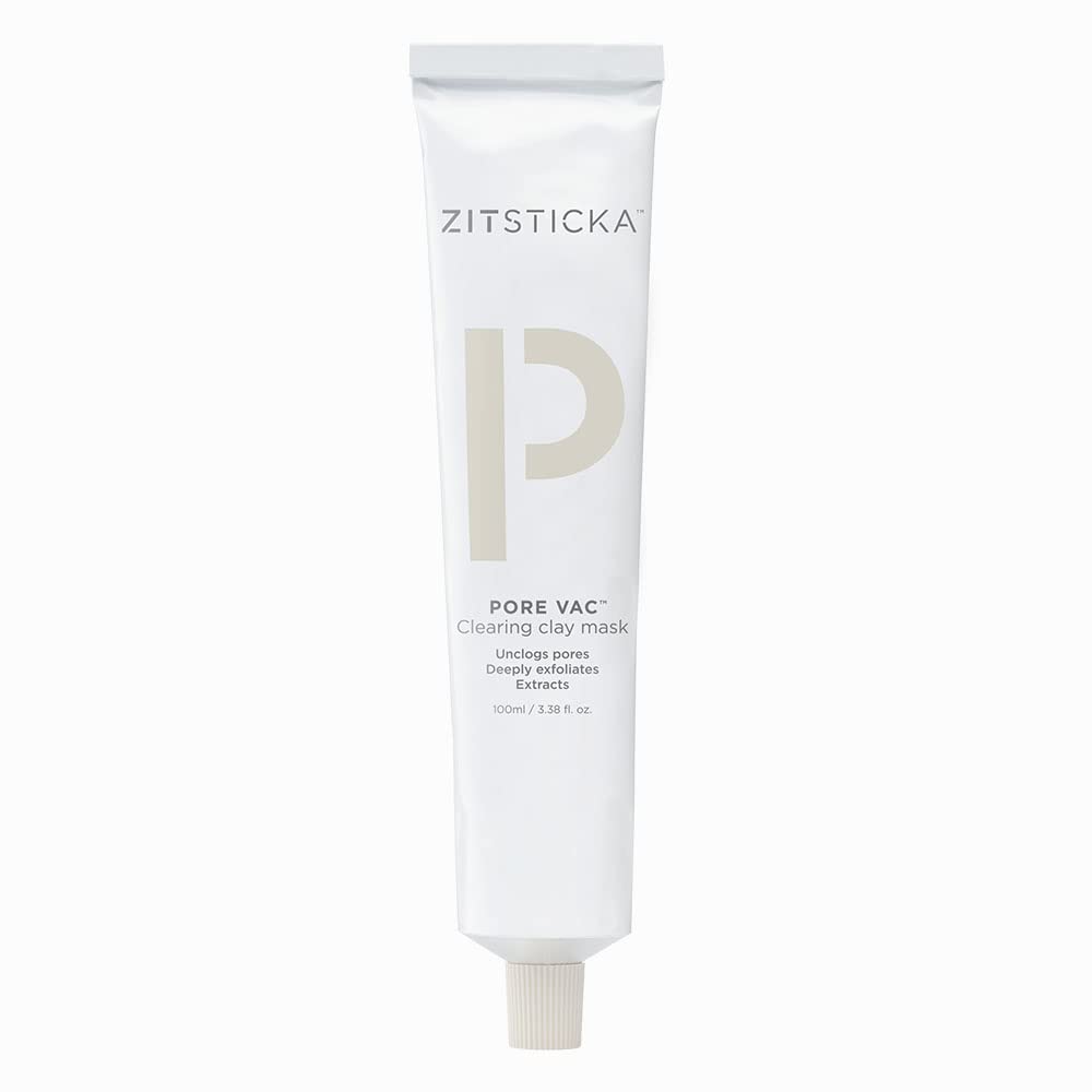 ZitSticka PORE VAC酸が豊富なクレイマスクで毛穴を掃除+なめらかな質感Derm裏打ち100ml
