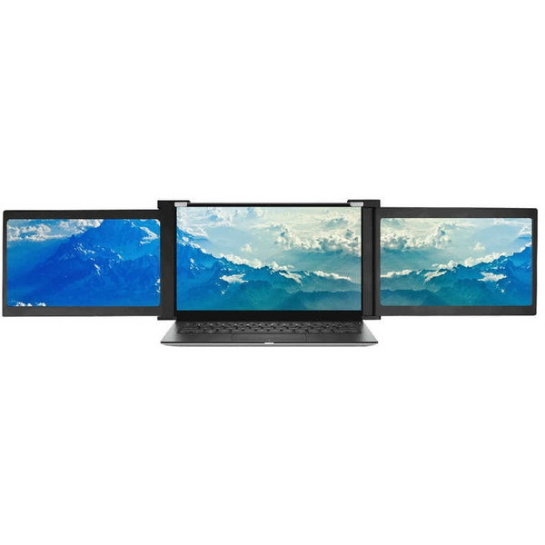 JAPANNEXT JN-TRI-IPS133FHDR ブラック [13.3型 2画面モバイルディスプレイ]