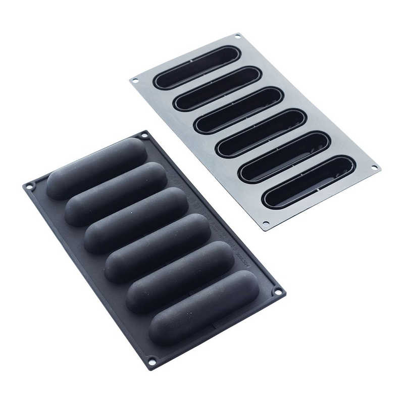 マルテラート　シリコンモルド エクレア 6取 30SIL504　WMLC701 5,480円