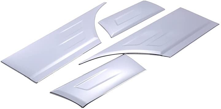 フェンダーカバー メッキ 左右 4点セット (シルバーメッキ)