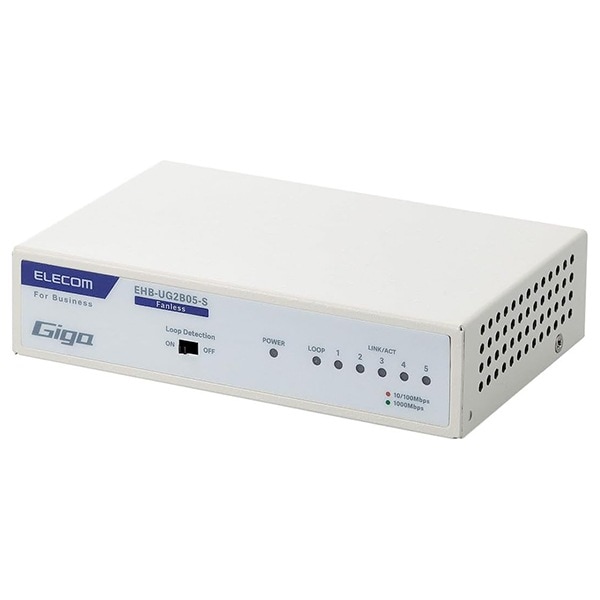 EHB-UG2B05-S 法人向けスイッチングハブ/アンマネージ/Giga/5ポート/3年保証