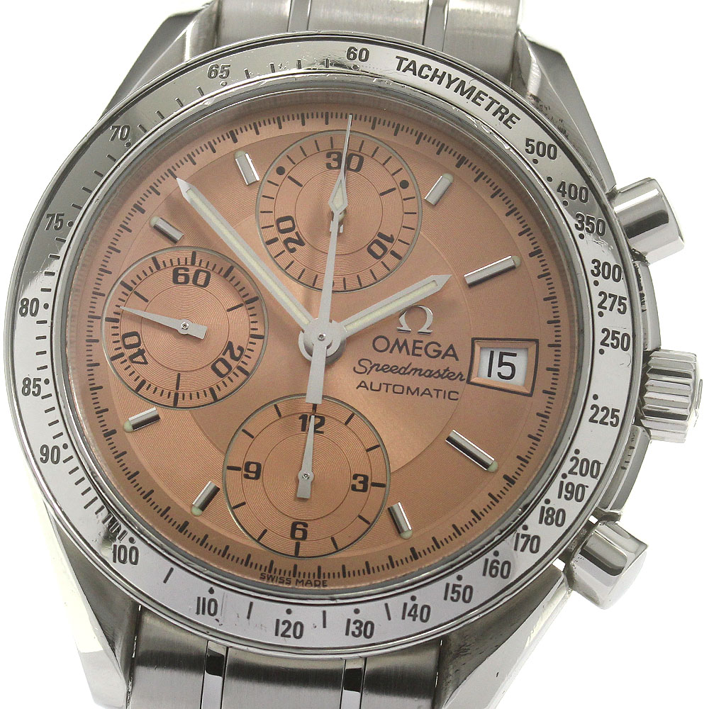 オメガ OMEGA 3513.60 スピードマスター クロノグラフ デイト 自動巻き メンズ _869409【中古】