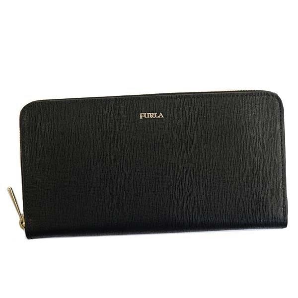 フルラ FURLA / BABYLON XL ZIP AROUND ラウンド長札入財布 #PS52 B30 O60 ONYX新春初売り大特価中!