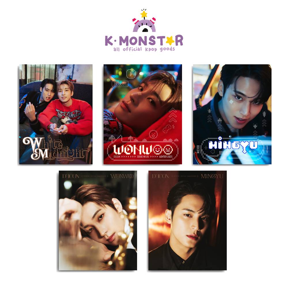 DICON VOLUME N26 SEVENTEEN WONWOO MINGYU