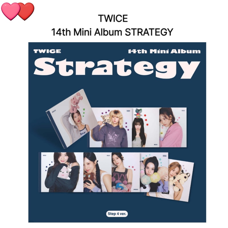 TWICE 14th Mini Album STRATEGY (Step4 ver.) 9種チャート反映