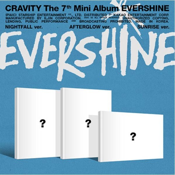 [未開封新品] CRAVITY (クラムビティ) - 7枚目のミニアルバム EVERSHINE