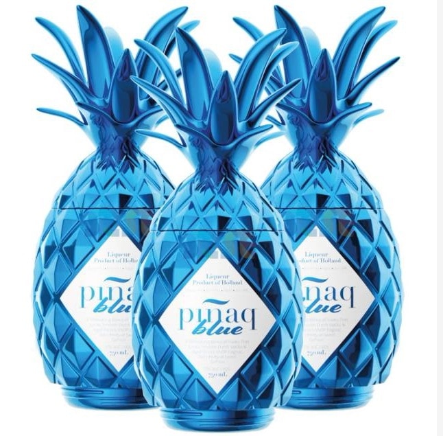 ピニャック ブルー 750ml 3本セット / リキュール 17% Pinaq Blue piñaq