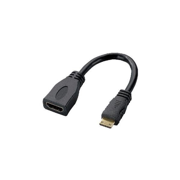 5個セット エレコム HDMI変換ケーブル(タイプA-タイプC) AD-HDAC2BKX5