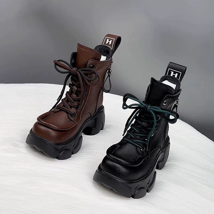 新しいロングタイプの婦人靴女性靴学生靴厚底婦人靴ブーツ