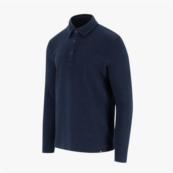 メンズ秋の細かい柄ポロシャツ6K55206_199YS