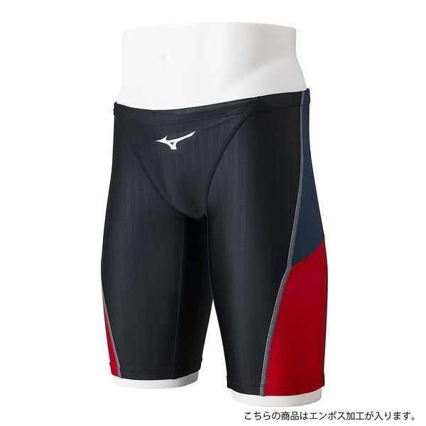 MIZUNO ミズノ 競泳用ハーフスパッツ メンズ スイム ストリームエース N2MBB02096