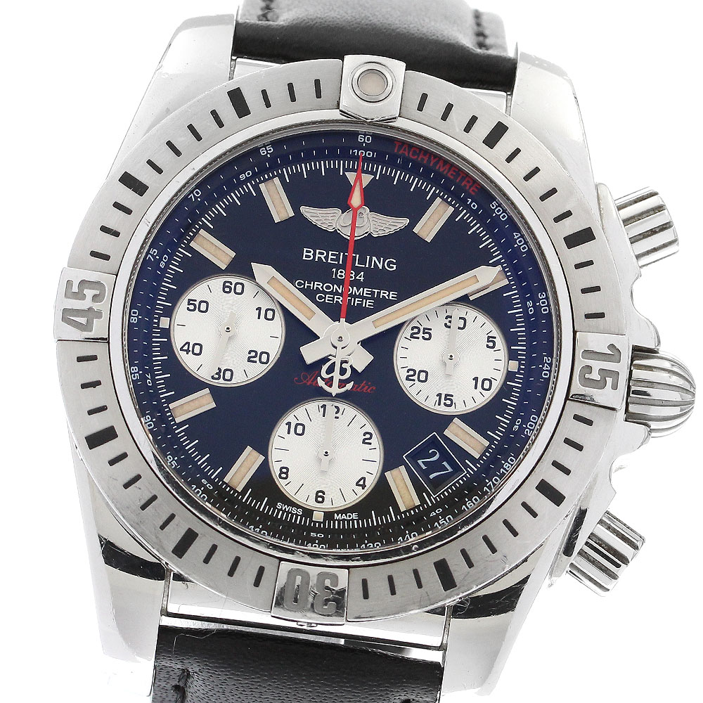 ブライトリング BREITLING AB0144 クロノマット エアボーン 自動巻き メンズ _898039【中古】 197,100円