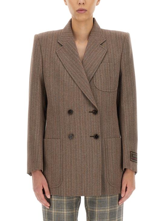 GUCCI Women Jackets 703283 ZACZE2255 BROWN