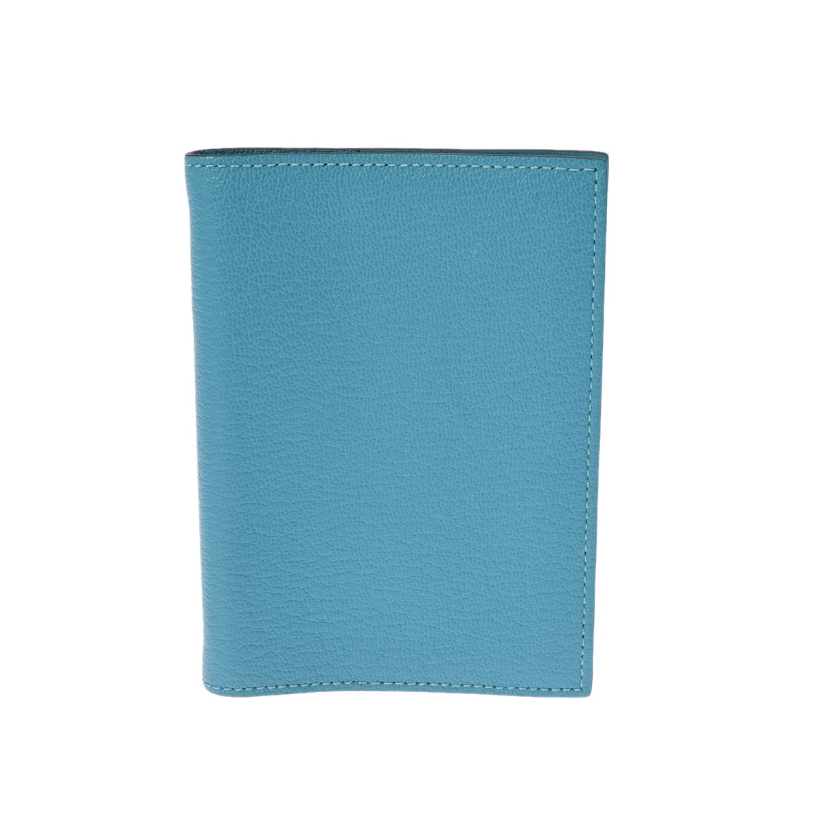 アジェンダ GM ターコイズ - Q刻印(2013年頃) ユニセックス シェーブル 手帳カバー Aランク 中古 銀蔵