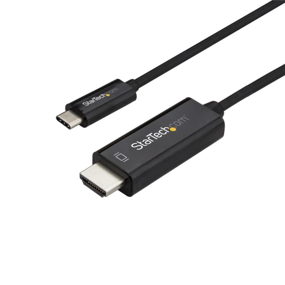 StarTech.com [CDP2HD1MBNL] 1m USB-C - HDMIケーブル 4K/