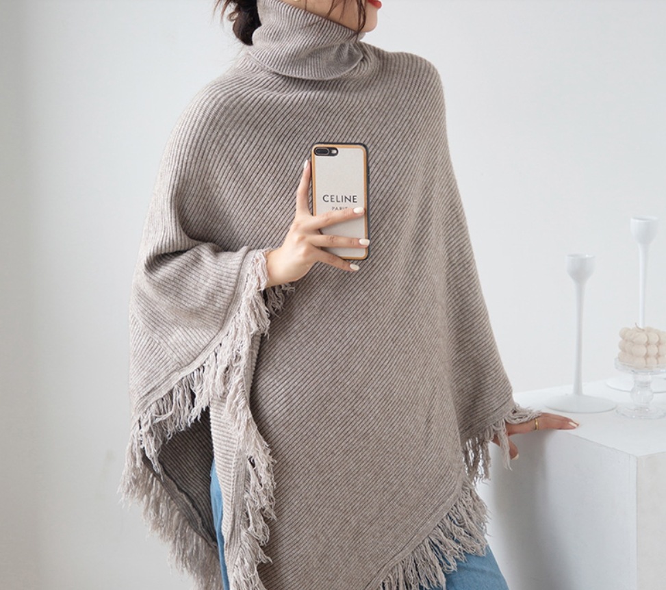 トップス セーター 袖なし ハイネック タートルネック 襟なし ワイド Aライン 伸縮性 ニット 厚手 かわいい 大人可愛い きれいめ カジュアル 大人 おしゃれ お洒落 かっこいい 大人可愛い