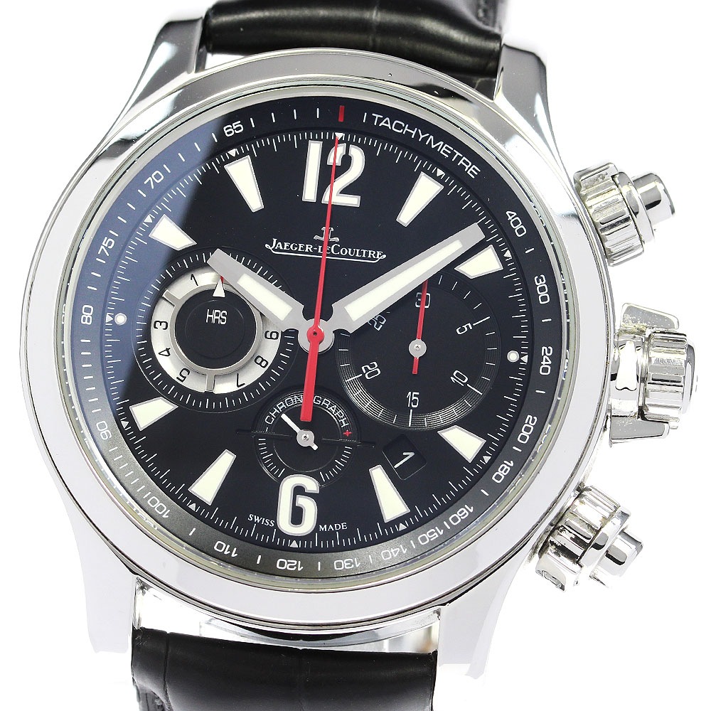 ジャガールクルト JAEGER-LECOULTRE 175.8.C1 マスターコンプレッサー クロノグラフ 自動巻き メンズ 良品 _824516【中古】