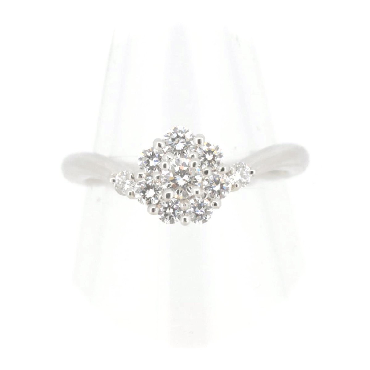 ロイヤルアッシャー ダイヤモンド リング 指輪 9号 0.43ct Pt900(プラチナ) 質屋出品