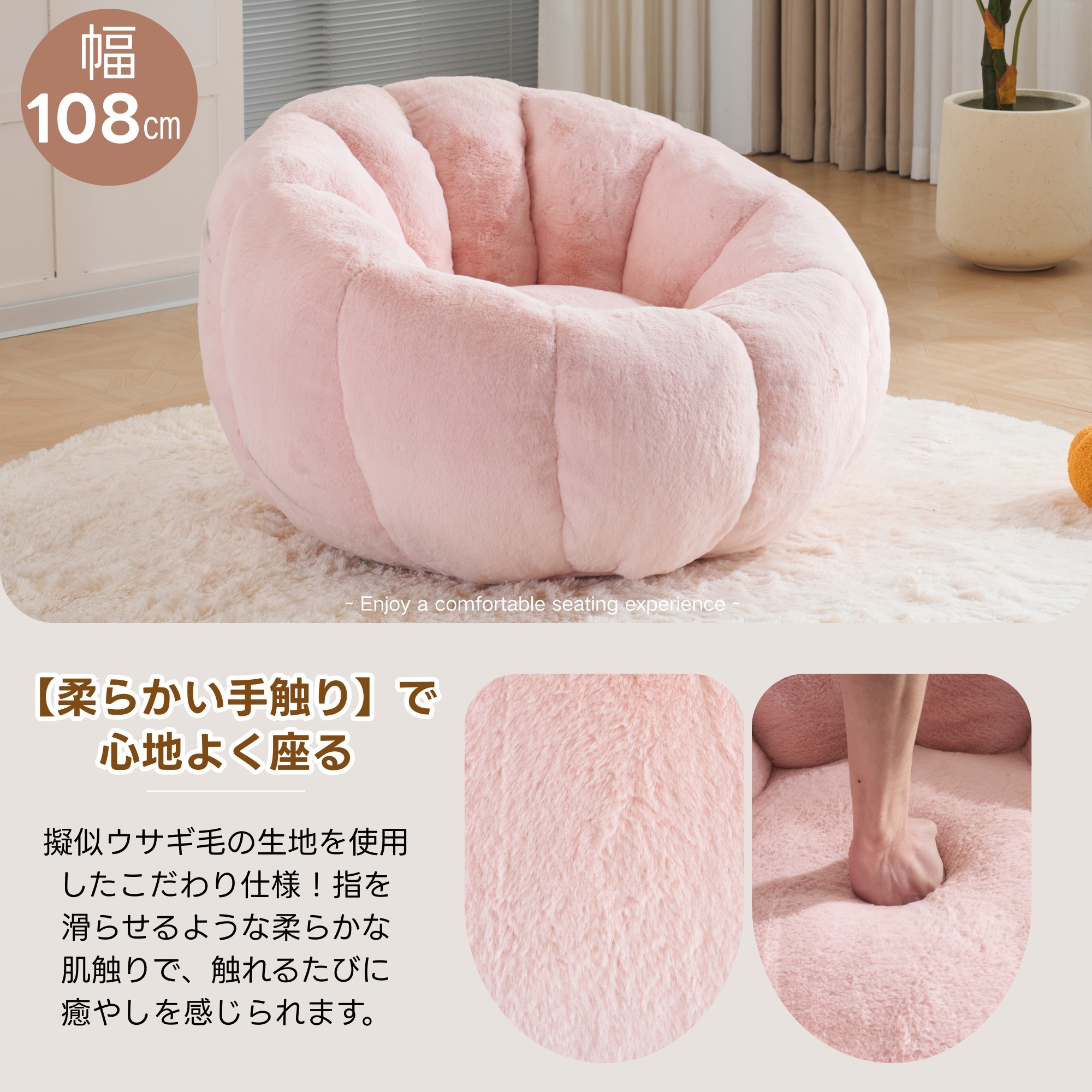 国内発送-送.料.無.料新品1400【一人掛けソファ】圧縮ソファ　クッションソファー ソファー 座椅子 圧縮梱包 1人掛けソファ シンプル フロアソファー 座る 可愛い外観 実用性 コンパクト 包まれ