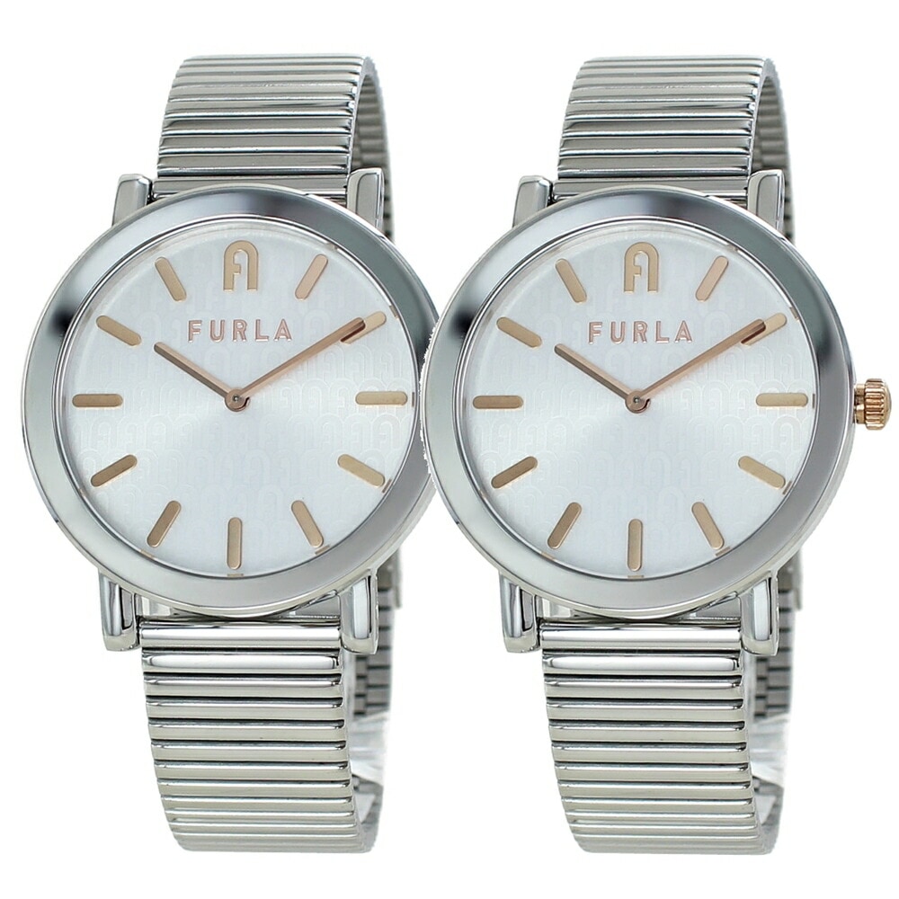 正規品 フルラ ペアウォッチ ノベルティ付き 香水 ミニボトル ペア 腕時計 手表 カップル ステンレス 時計 おしゃれ ブランド 結婚 婚約 誕生日 記念日 夫婦 ペアギフト おすすめ ポイント消化