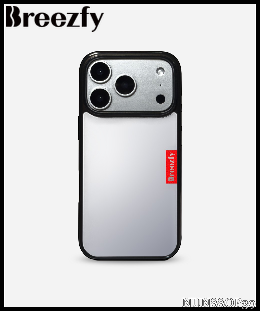 Breezfy SILVER - MagSafe iPhone - Graphite Frame