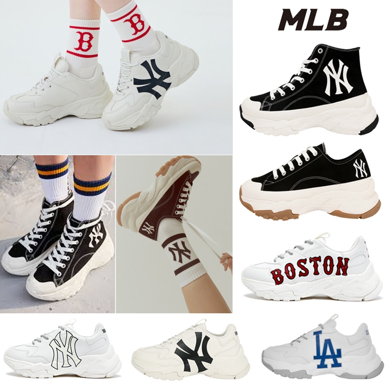 CHUNKY ニューヨークヤンキース / エムエルビージーンズ スニーカー ス