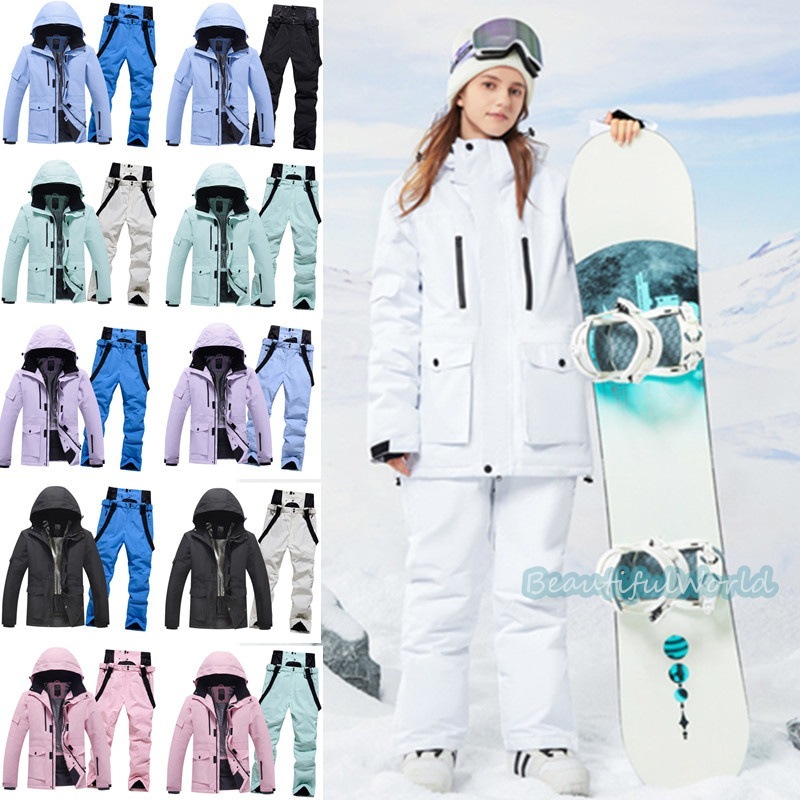 スノーボードウェア 上下 スキーウェア 上下セット メンズ レディース スノボウェア ジャケット パンツ 男女兼用 スノーウェア 撥水 防風 保温 雪遊び