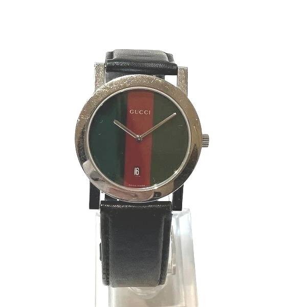 グッチ シェリーライン 5200M クォーツ 時計 腕時計 メンズ 【中古】