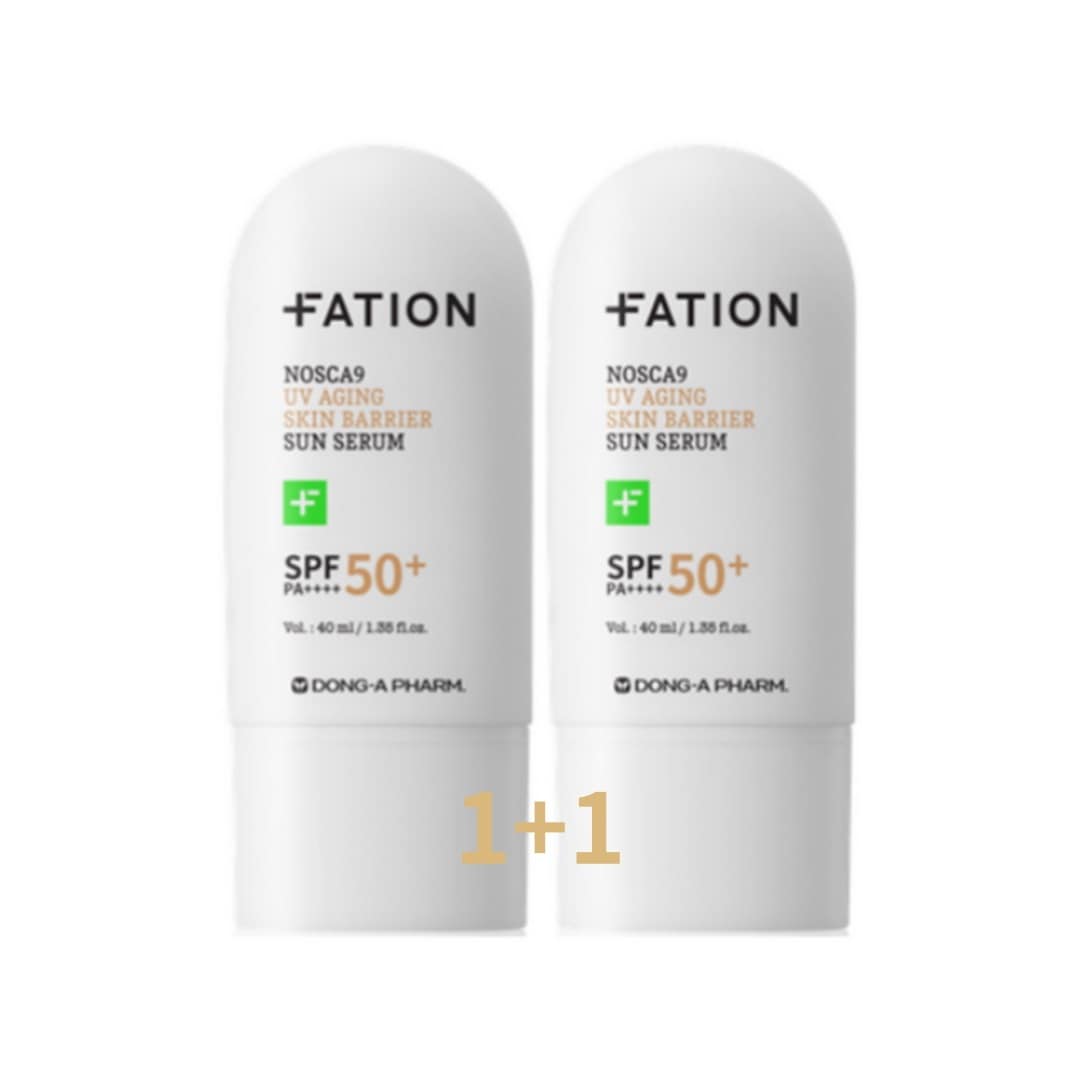【1+1】ノースカナイン UV エイジングバリア サンセラム 40ml / SPF50+ PA++++ (ユギジャ茶 / さっそく) 5,821円