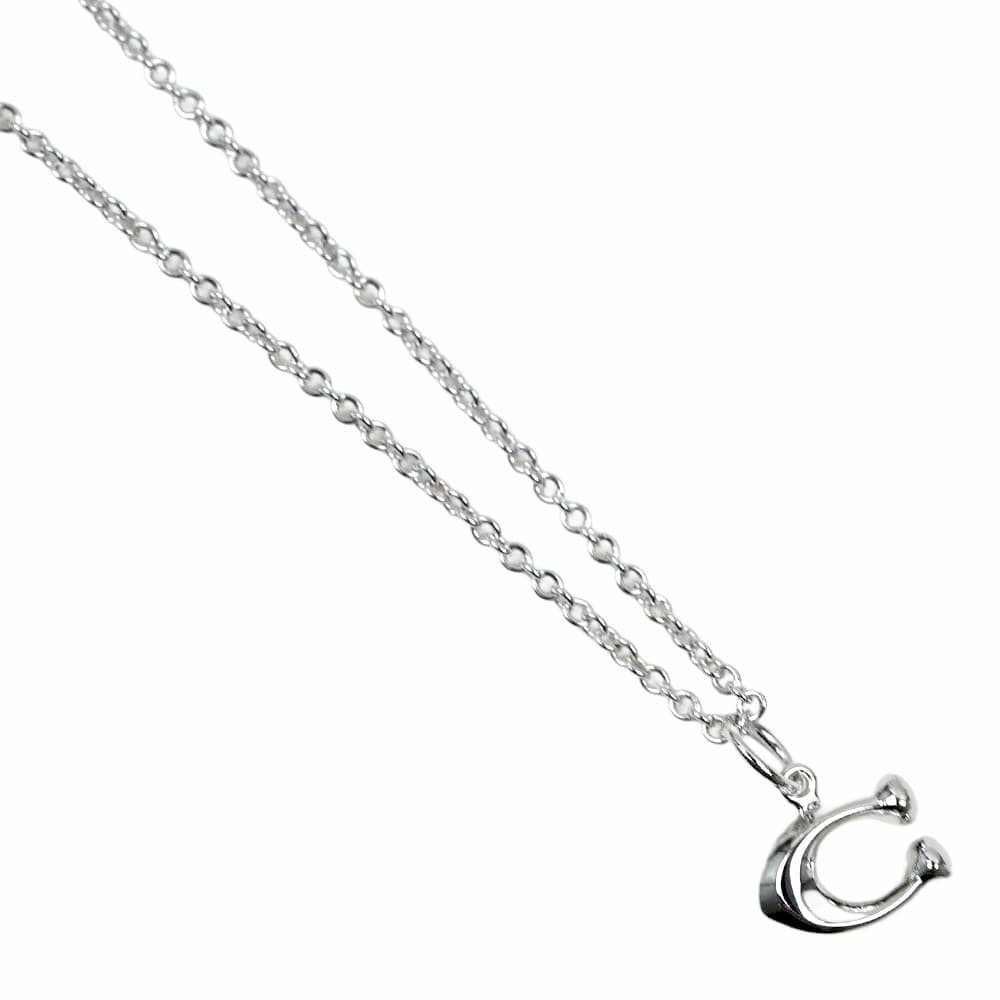 コーチ アクセサリー ネックレス ペンダント レディース アクセサリー シルバー カラー COACH RHODIUM PENDANT WOMENS NECKLACE CZ 37335949RHO030