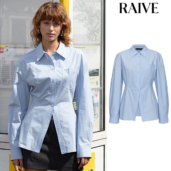 カーブ ライン ポケット シャツ／Curved Pocket Shirt